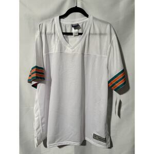 NEW W/ Tags Women's NFL Miami Dolphins Blank Vintage Pro Line Jersey Sz 4XL